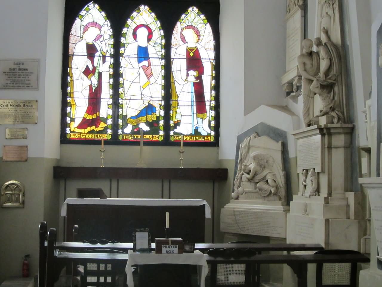 St.Thomas and the Archangels